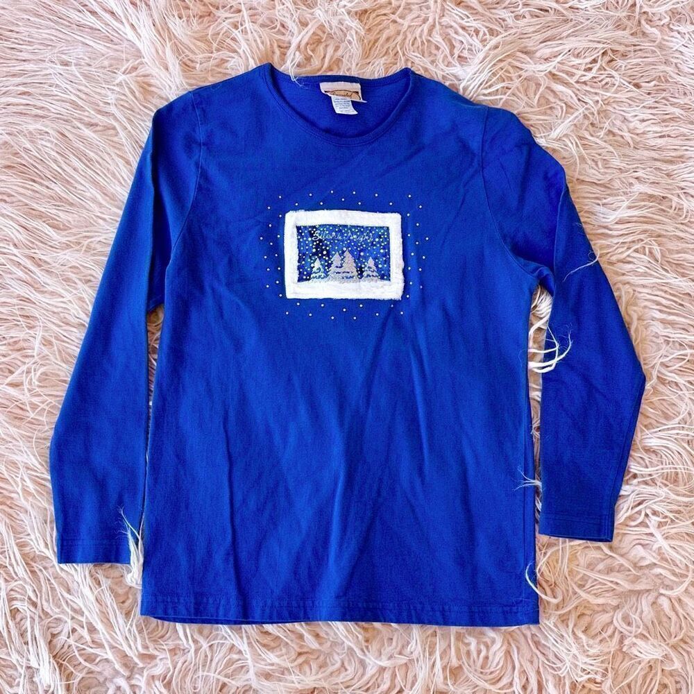Vintage Silent Night Top